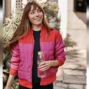 Summersalt Reversible Packable Puffer, Size Large